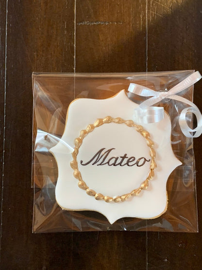 Baptism Cookies / Christening Cookies