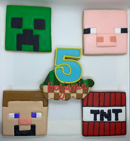 Minecraft Gamer Cookies