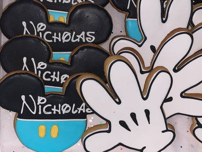 Mickey Mouse Ears Cookies - One Dozen (12)