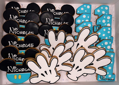 Mickey Mouse Ears Cookies - One Dozen (12)