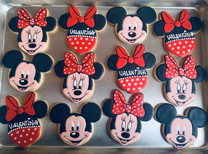 Mickey cruise cookies (12) 1 popular dozen (12)