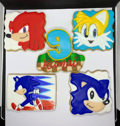 Sonic the Hedgehog Cookies