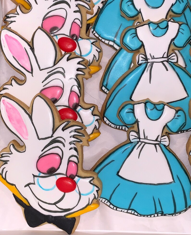 White Rabbit cookie