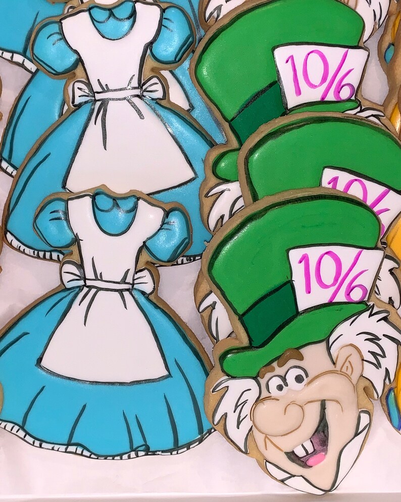 Mad Hatter cookie