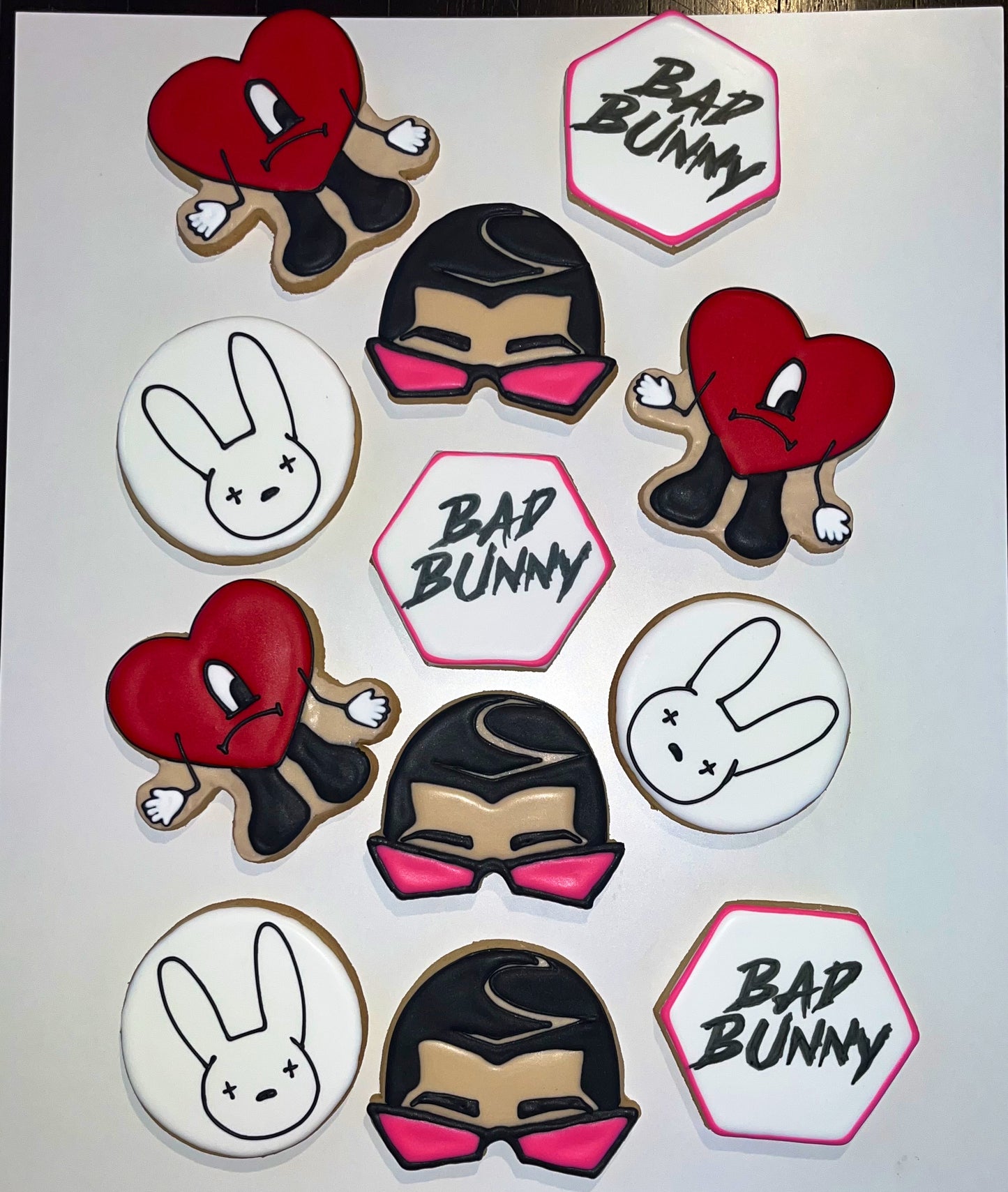 Bad Bunny Cookies