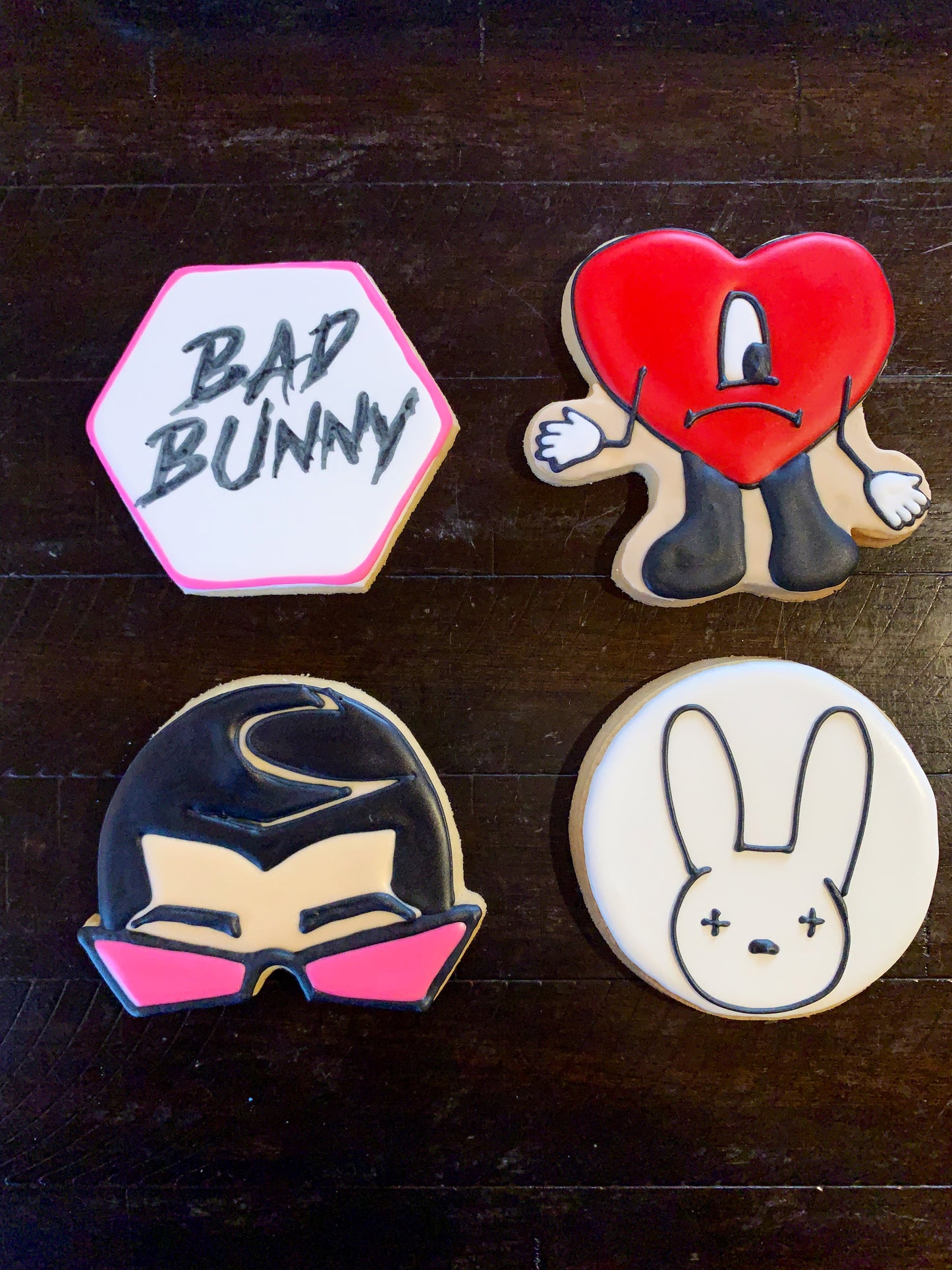 Bad Bunny Cookies