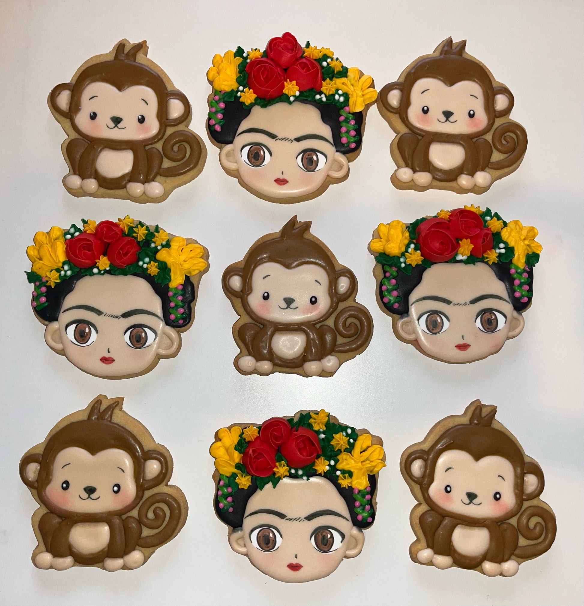 Frida Kahlo cookies