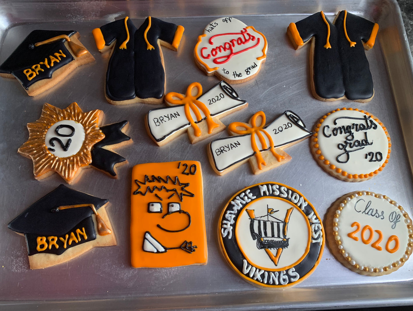 Graduation cookies